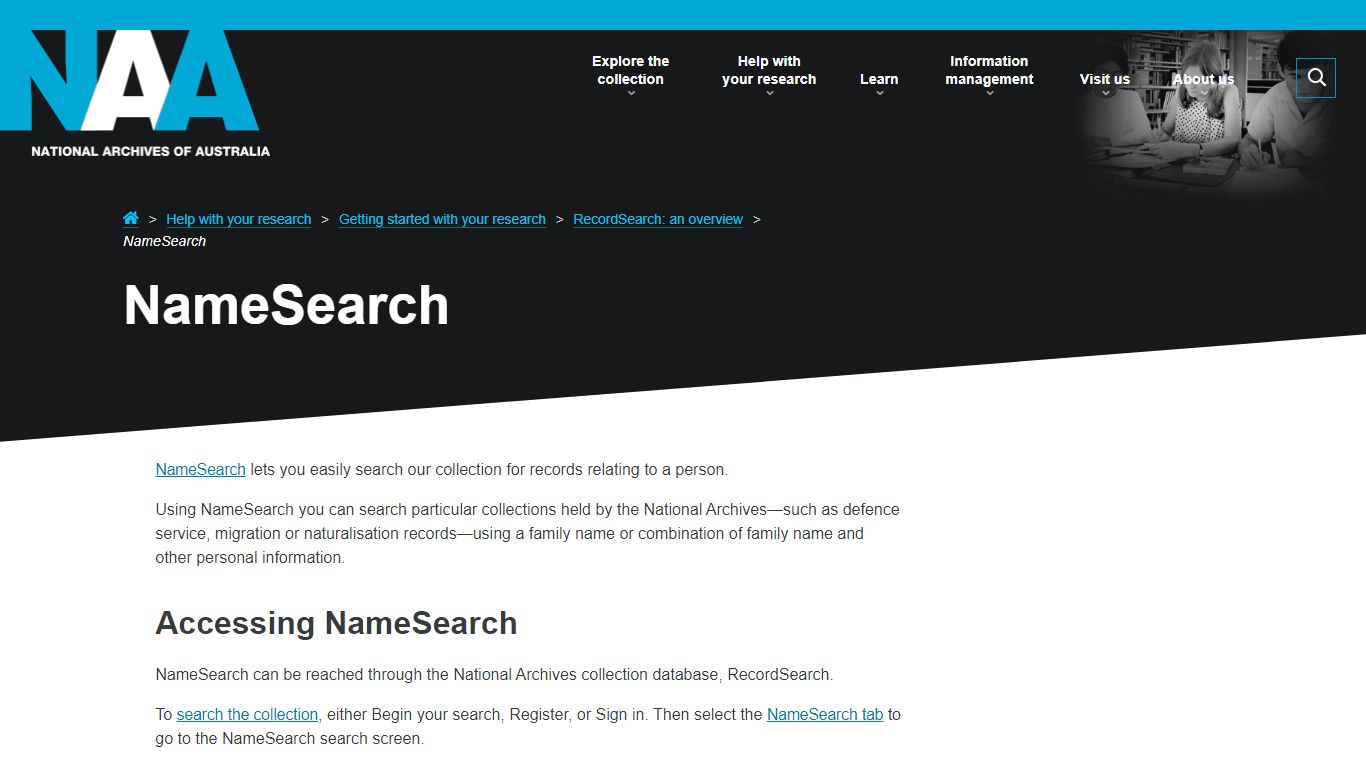 NameSearch | naa.gov.au - National Archives of Australia